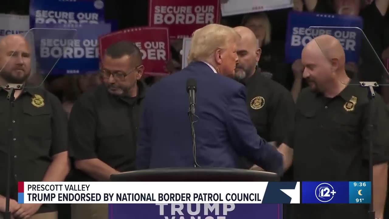 National Border Patrol Union supports Trump