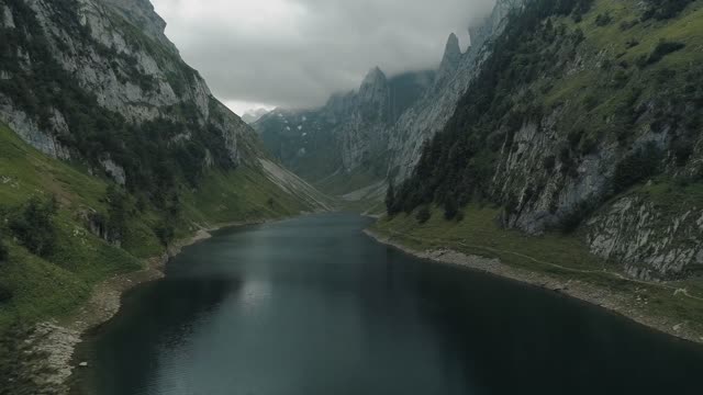 Mountain in Fog