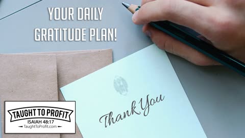 Your Daily Gratitude Plan