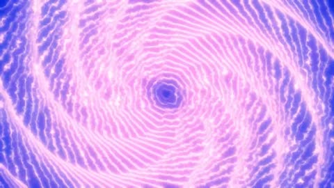 Spiral Electric Tunnel Loop Background Animation