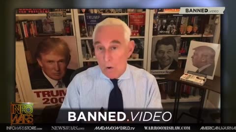 Alex Jones and Roger Stone discuss 'false flag' attack over Trump indictment