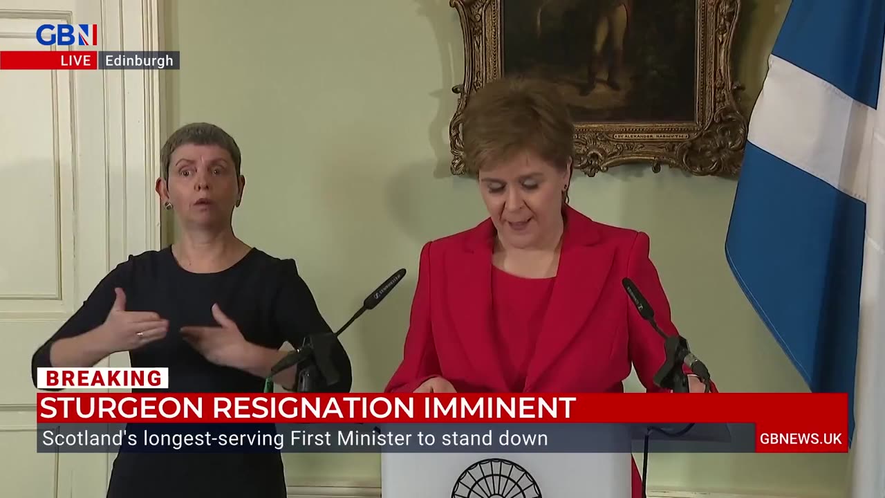 Nicola Sturgeon announces her resignation as the First Minister of Scotland