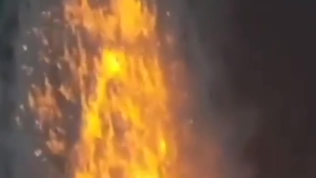 Gulf of Mexico ocean on fire after underwater gas pipeline leaks