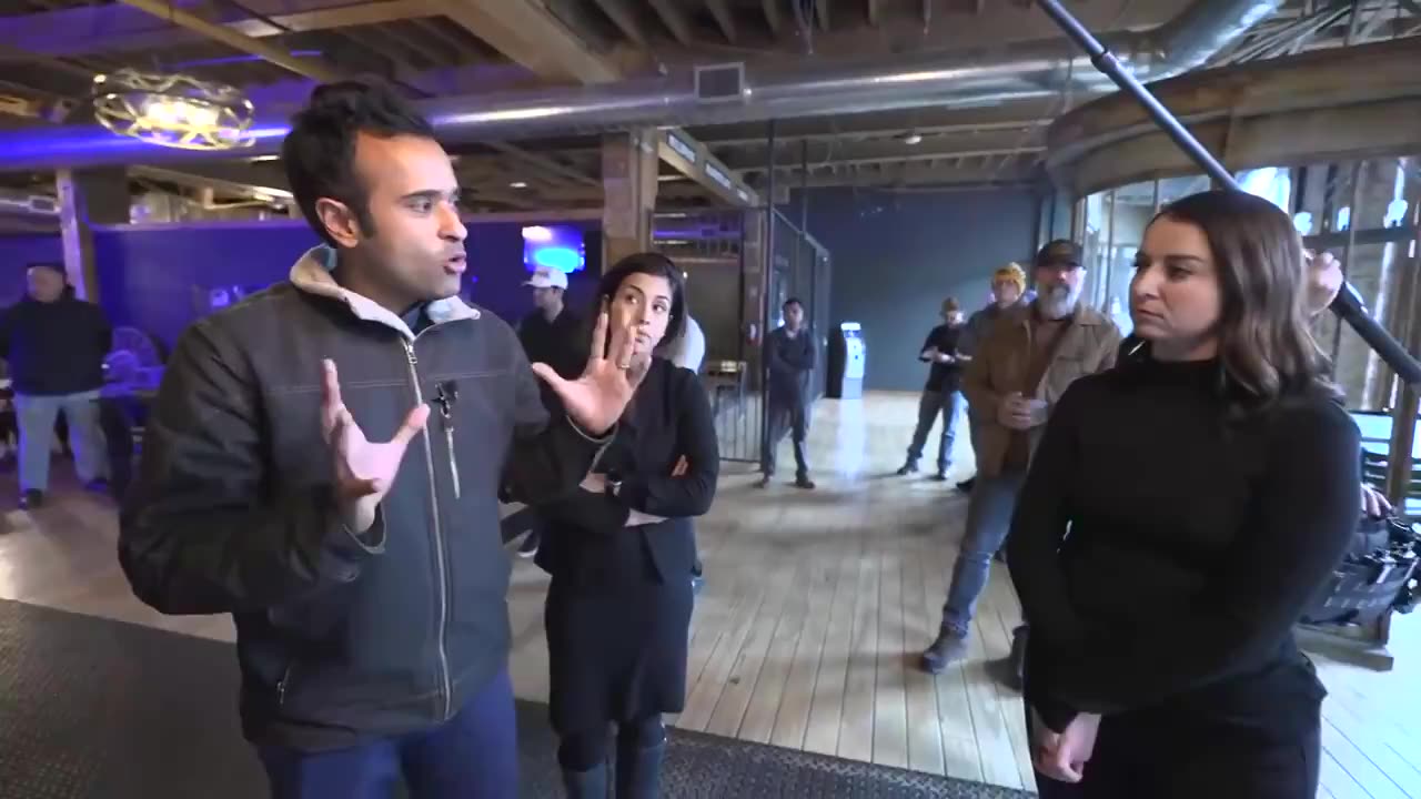 Vivek Rips An NBC Reporter Straight To His Face- Hunter, COVID, Russia Collusion