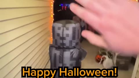 Giving iPhone instead of candy on Halloween