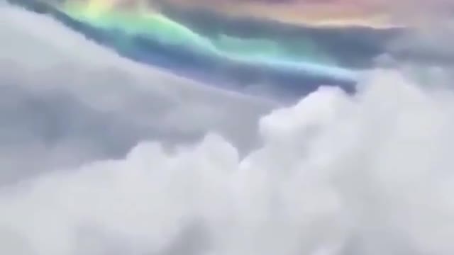 Ufo cloaked in sky