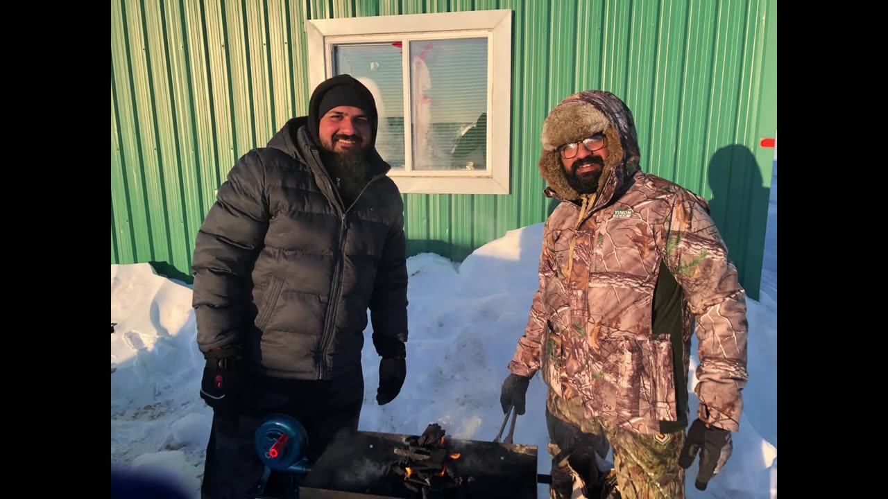 Ice Fishing Feb 2022 - Lake Nipissing Ontario Canada - Quick Review