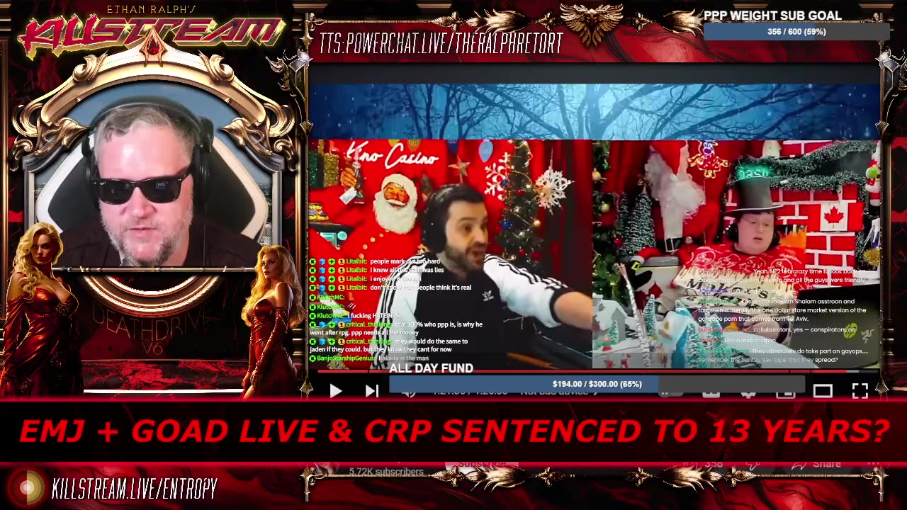 KILLSTREAM: EMJ + GOAD LIVE & CRP SENTENCED TO 13 YEARS?