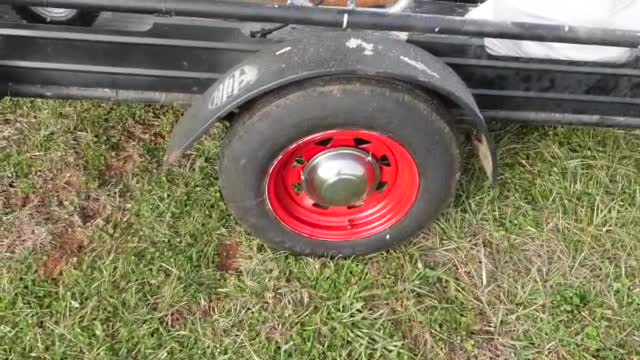 Rat Rods Of South Africa Hubcaps On A Trailer! What FUN and less than a few USD's