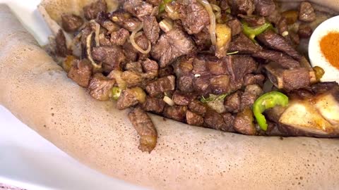 How to prepare beef tibs, an Ethiopian delicacy