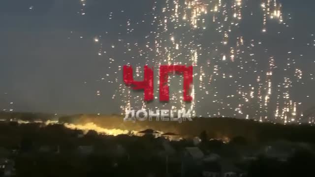 AFU arrivals at Donetsk with incendiary ammunition