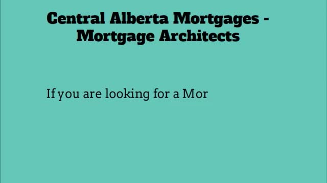 mortgage broker red deer