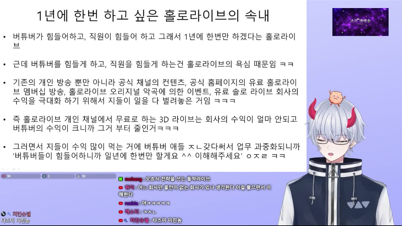 변경된 홀로라이브 3D 라이브 정책이 어이없는 이유(20240201)