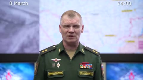 Russian Defence Ministry report on the progress of the special military operation in Ukraine