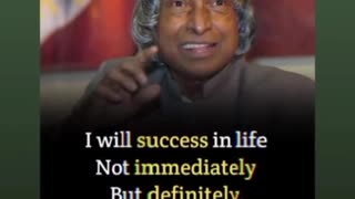 Motivational Video - Abdul Kalam