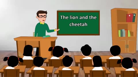 The Lion and Cheetah Moral Story in English