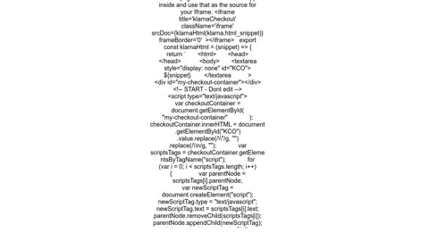 Klarna checkout using React amp Node