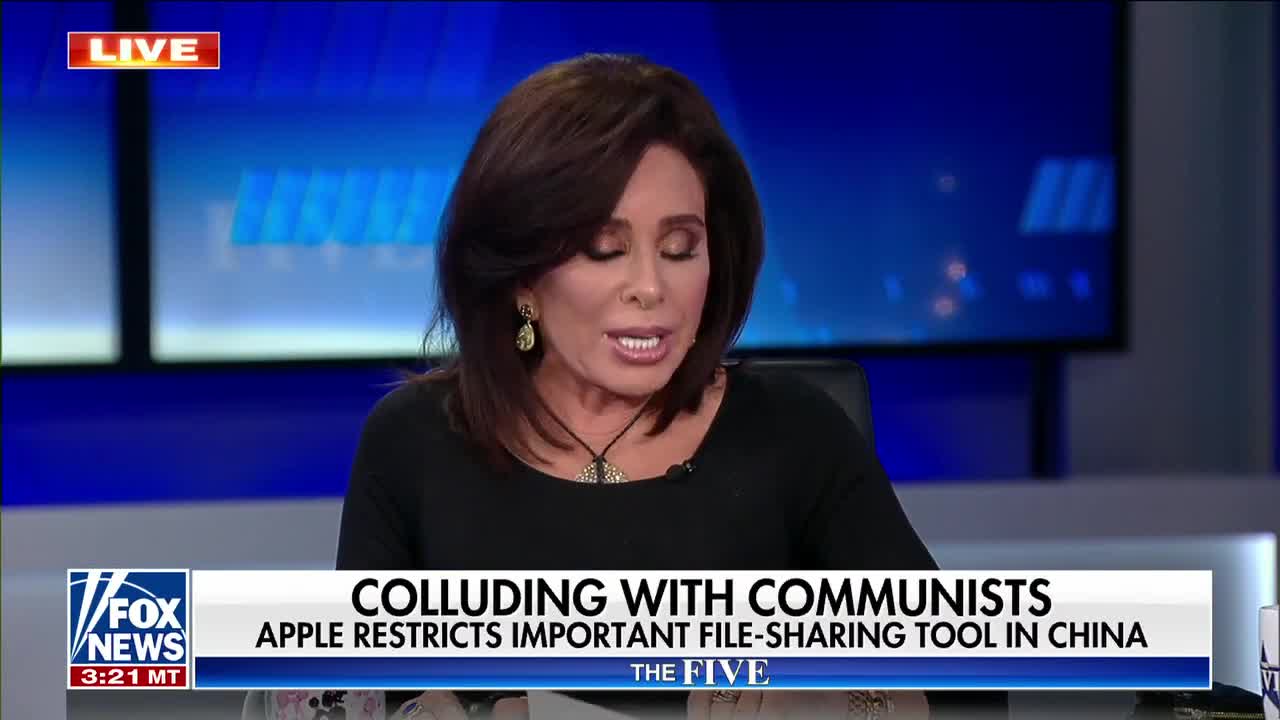 Gutfeld: Apple 'colluding' with 'communist China' to crush anti-lockdown protesters