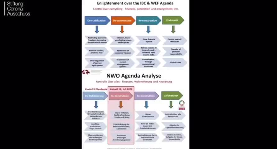 New World Order Agenda by Dr Reiner Fuellmich.