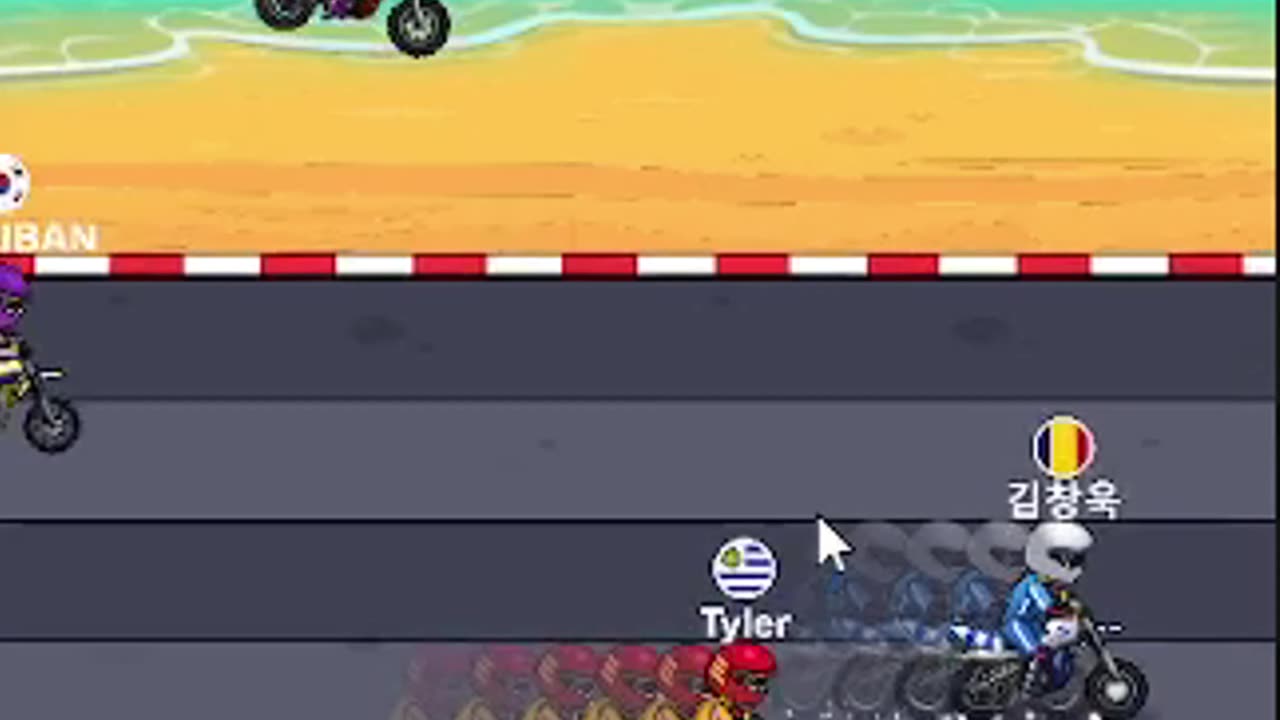 3 D Bike racing game play