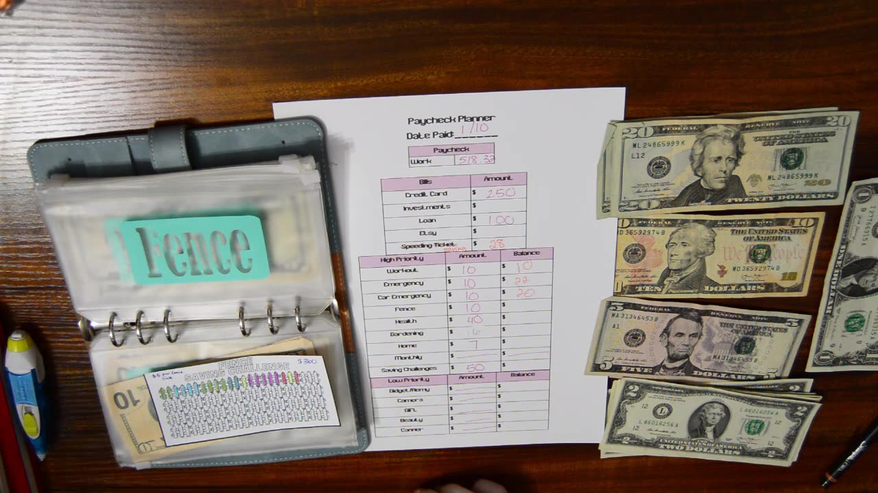 First Cash Stuffing of 2023!|January 10 Cash Stuffing