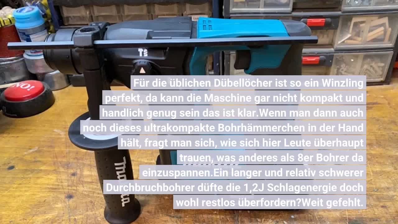 Makita DHR171Z Akku-Bohrhammer SDS+ 18 V (ohne Akku, ohne Ladegerät)