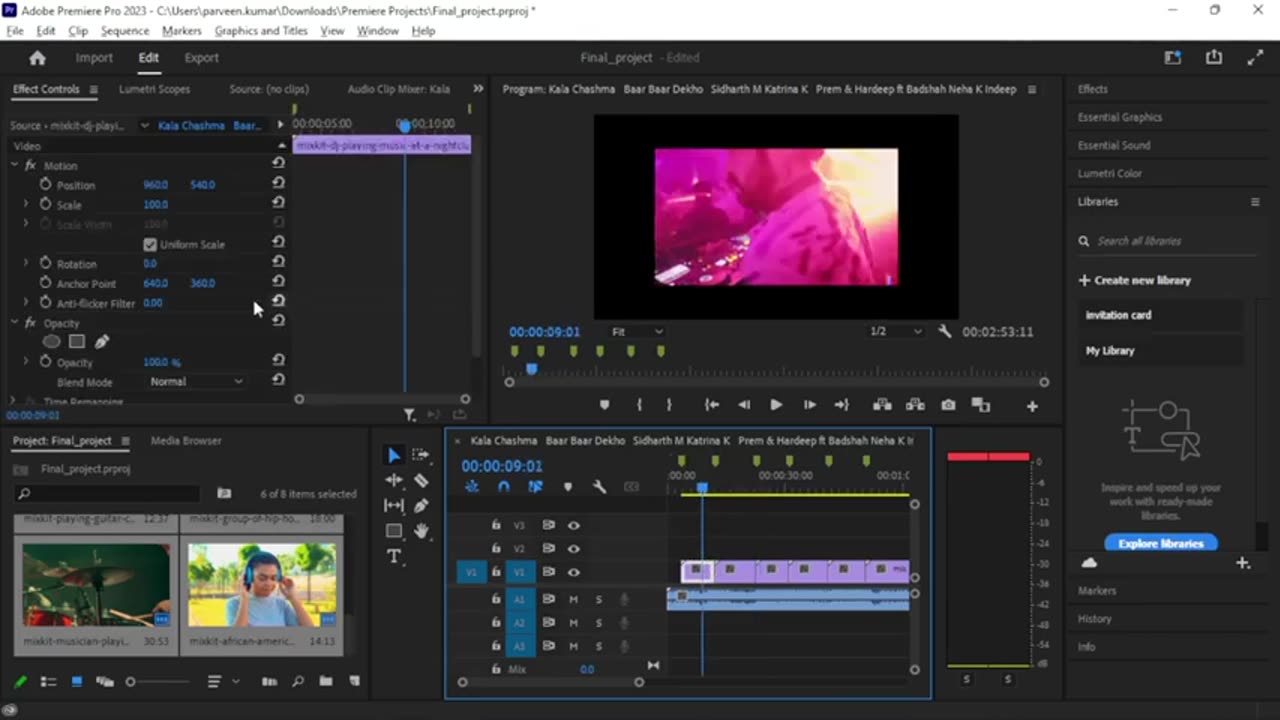 Adobe Premiere Pro – Sync Video with Beats
