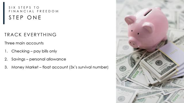 6 steps to Financial Freedom