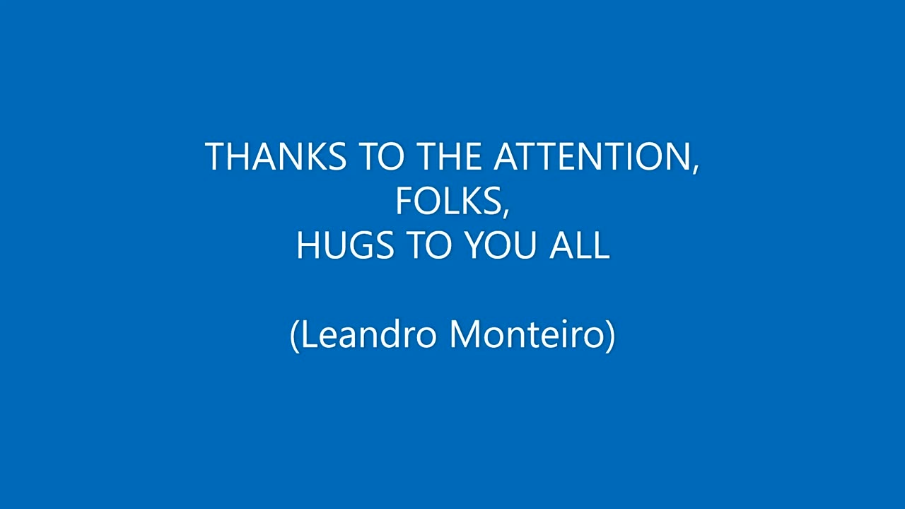 Recitation of SPELLING WORDS by Leandro Monteiro (Taubaté, São Paulo, Brasil, 1983)