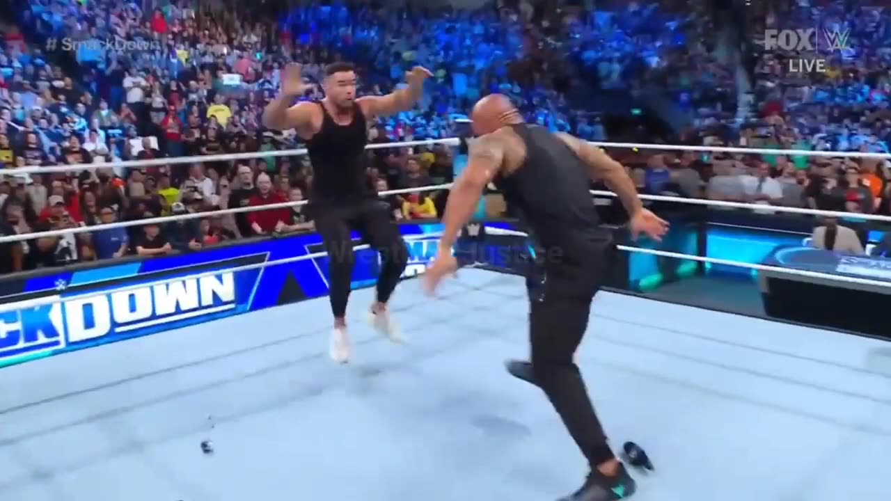 The Rock returns to dismantle Austin Theory: SmackDown highlights, Sept. 15, 2023