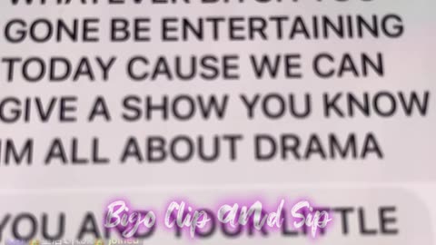 Von exposes texts between her n Ebbimay n things got spicy 6/26/24 #bigoclipandsip