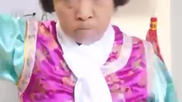 Funny mother and child