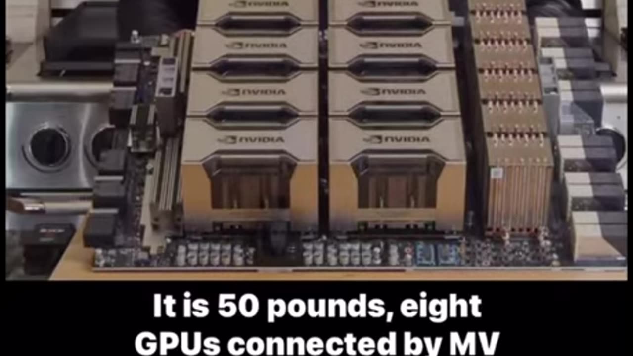 The World's🌎Largest Graphics Card📈The Nvidia A100👀🔥😎