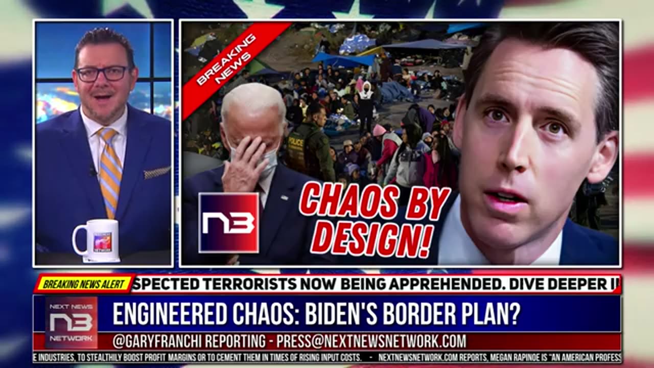 CHAOS BY DESIGN: HAWLEY UNMASKS THE 'COLLAPSE STRATEGY' THE BIDEN IMMIGRATION STRATEGY