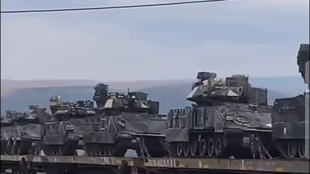 What About All These Tanks & Military Equipment Rolling Though Washington? PT1