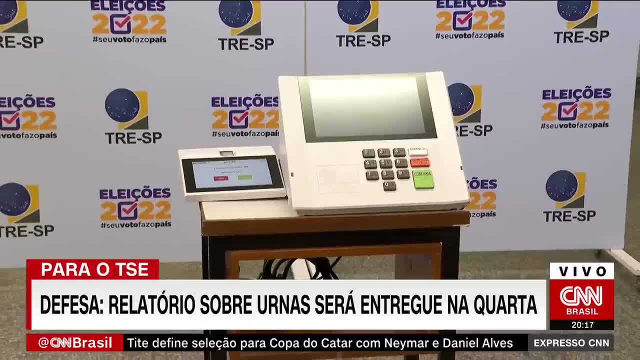 Defesa diz que relatório das Forças Armadas sobre urnas será entregue ao TSE no dia 9 | EXPRESSO CNN