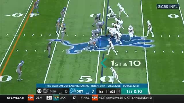 Miami Dolphins vs Detroit lions/2022 week 8 Games Highlights