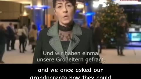 German MP: What will you tell your children.