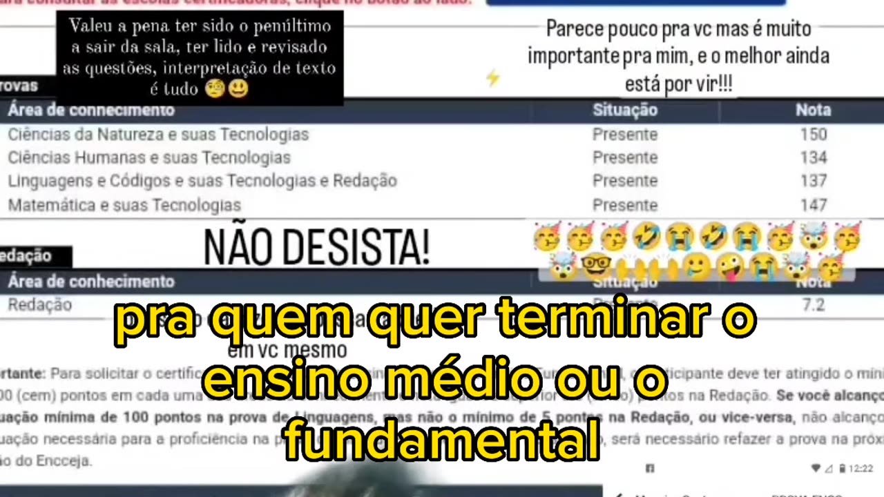 encceja é a oportunidade de terminar o ensino médio direto fazendo apenas uma prova.