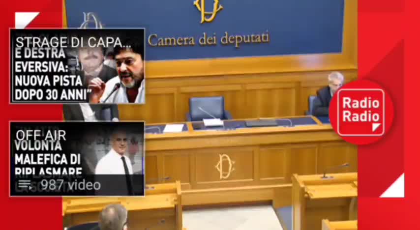 GIOVANNI FRAJESE IN AUDIZIONE AL SENATO