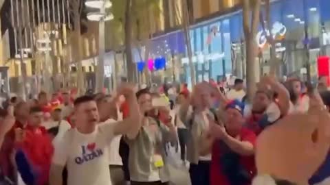 Serbia and Russia are brothers forever!"