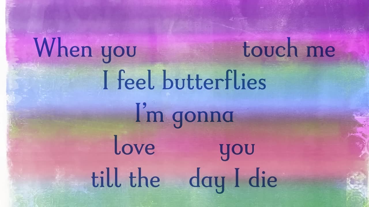 Tom Odell - Butterflies (feat. AURORA) Official Lyric Video