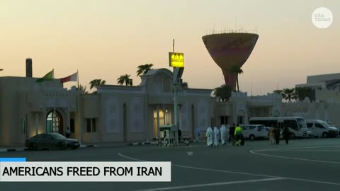 Watch: 5 Americans freed from Iran