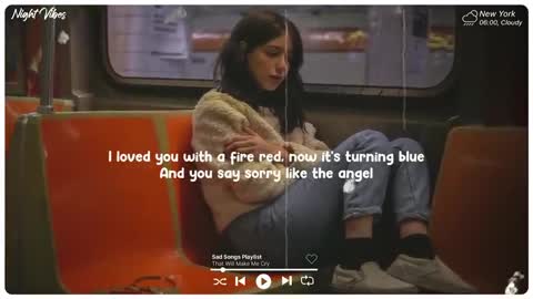 Let Me Down Slowly ~ Sad music playlist ~ Listen to depressing songs when I feel sad