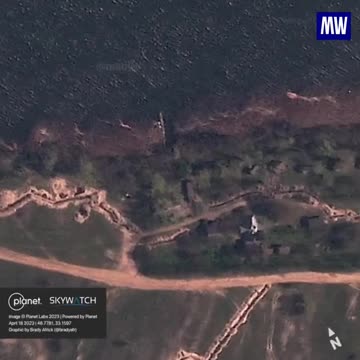 The network of trenches along the left bank of the Dnieper