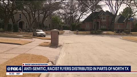 Police, FBI investigating anti-Semitic flyers found in Colleyville as hate crime