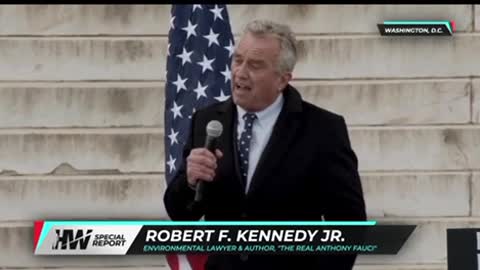 Defeat the mandates Washington DC rally with Robert F Kennedy Jr - 1