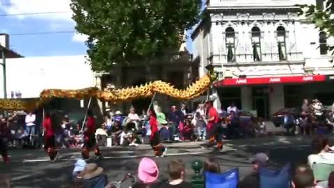 Real Dragon Sun Loong imperial Dragon Dai Gum San Big Gold Mountain Bendigo Easter Parade_Cut