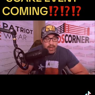 SCARE EVENT INCOMING???