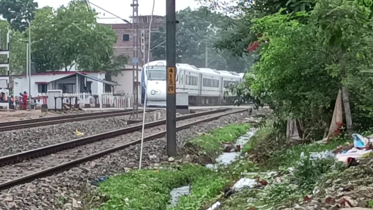 First Run of Patna Ranchi Vande bharat express train.